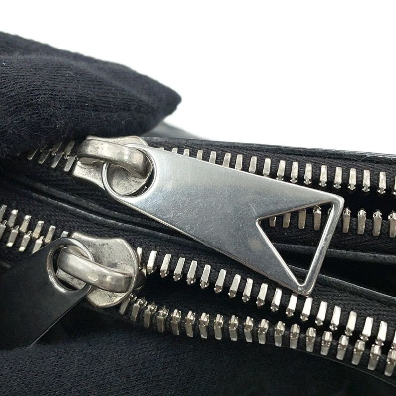 ボッテガヴェネタ ショルダーバッグ イントレチャート デュオ 651938 BOTTEGA VENETA 黒