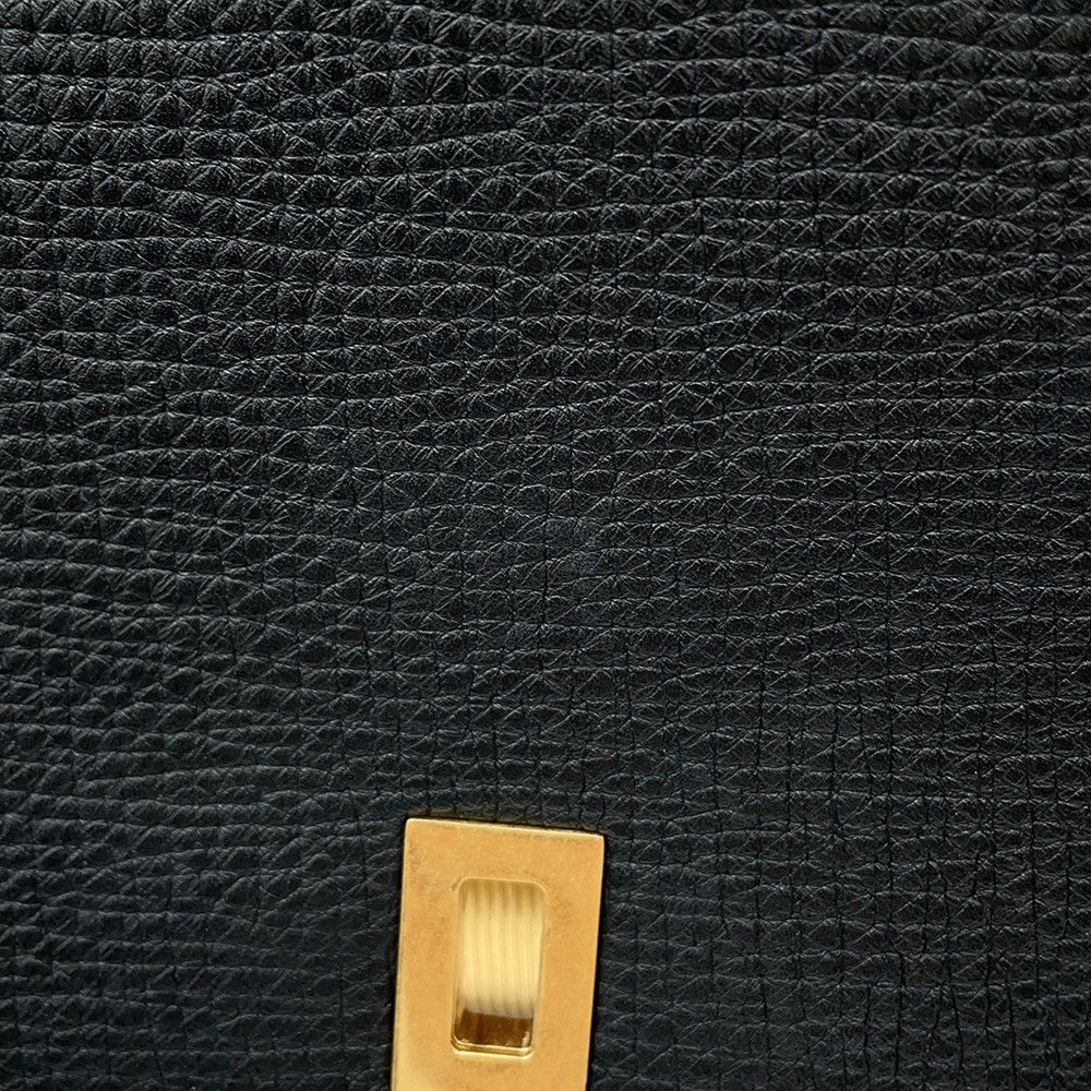 ボッテガヴェネタ ショルダーバッグ アングル パルメラート レザー 576143 BOTTEGA VENETA 黒