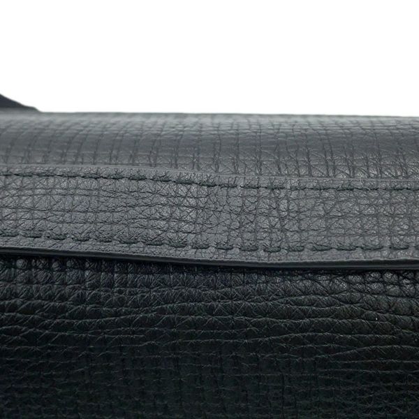ボッテガヴェネタ ショルダーバッグ アングル パルメラート レザー 576143 BOTTEGA VENETA 黒