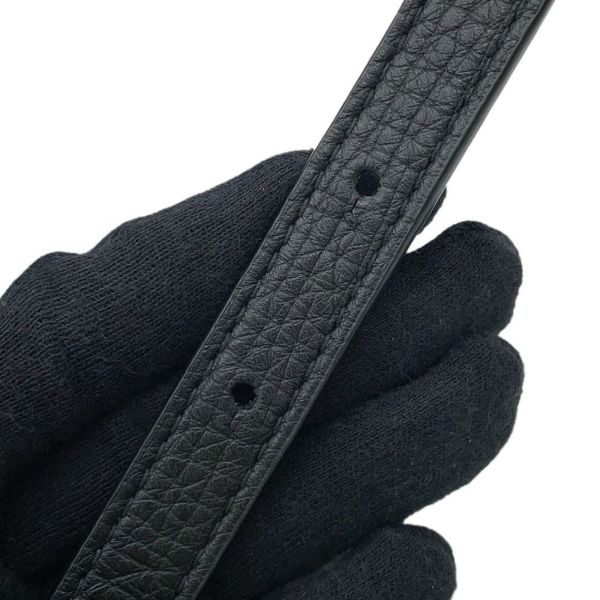 ボッテガヴェネタ ショルダーバッグ アングル パルメラート レザー 576143 BOTTEGA VENETA 黒