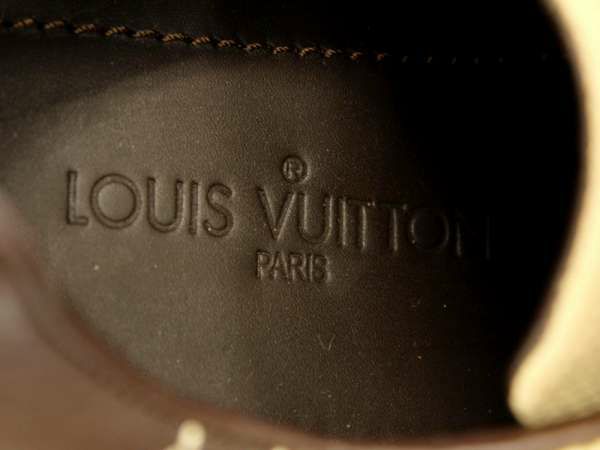 ルイヴィトン スニーカー レザー ウィングチップ メンズサイズ6 1/2 LOUIS VUITTON 靴 シューズ ドライビングシューズ