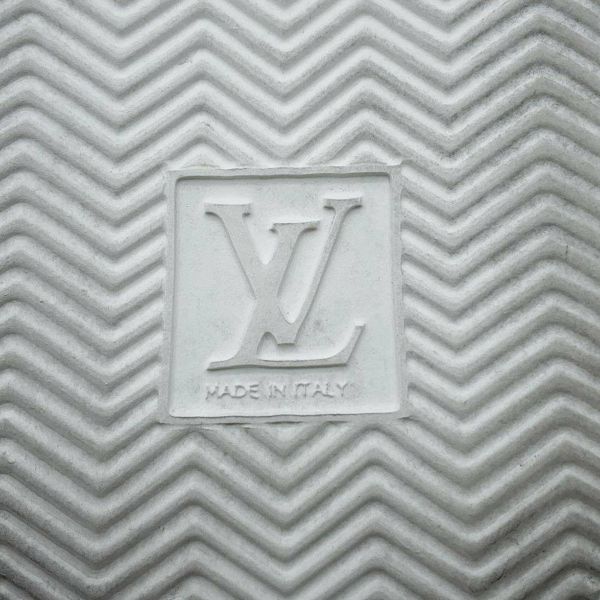 ルイヴィトン スニーカー モノグラム・デニム ビバリーヒルズ・ライン メンズサイズ6 1/2 1ACQL3 靴 ブラック 黒