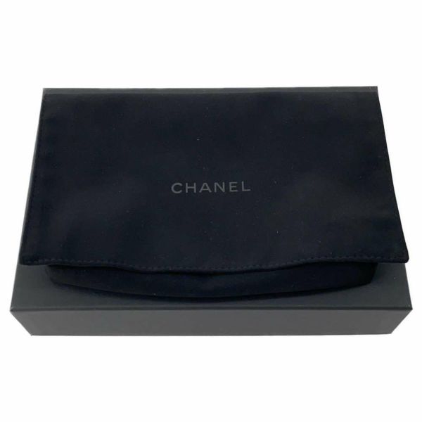 シャネル チェーンウォレット マトラッセ ココマーク ラムスキン AP0250 CHANEL 財布 黒