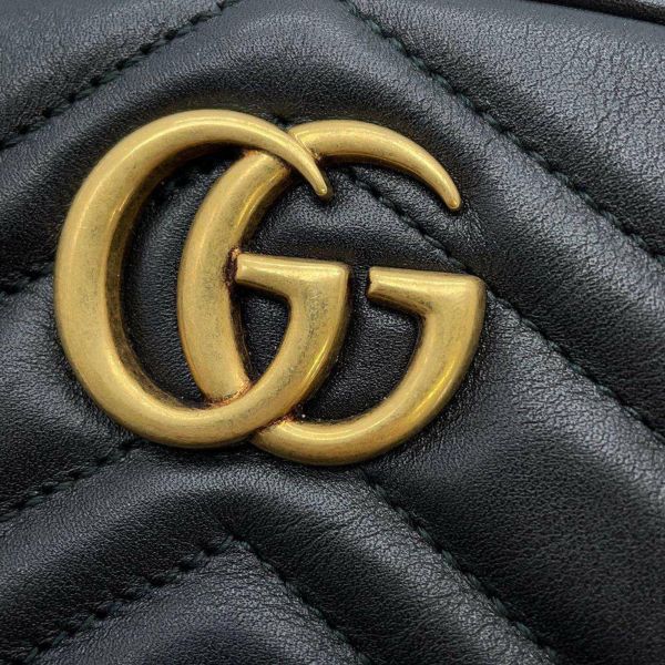 グッチ ウエストバッグ GGマーモント キルティングレザー ベルトバッグ サイズ85.34 476434 GUCCI バッグ