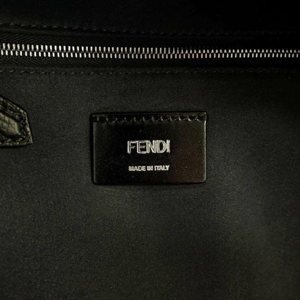 フェンディ リュック キオード セレリア  レザー 7VZ076 FENDI メンズ ダークブルー