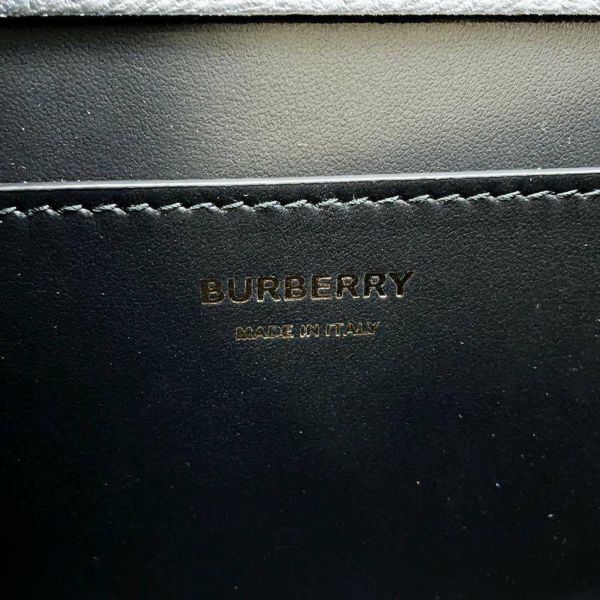 バーバリー ショルダーバッグ チェック キャンバス BURBERRY バッグ 黒