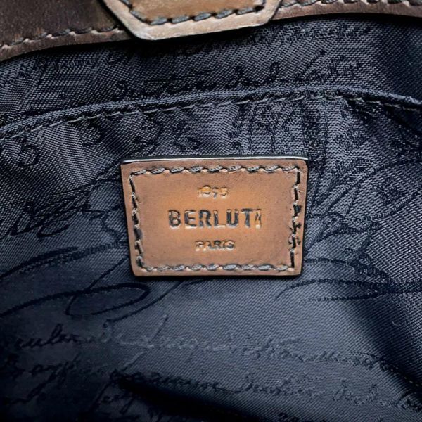 ベルルッティ ハンドバッグ カリグラフィトゥジュールガリバー レザー Berluti 2wayショルダーバッグ