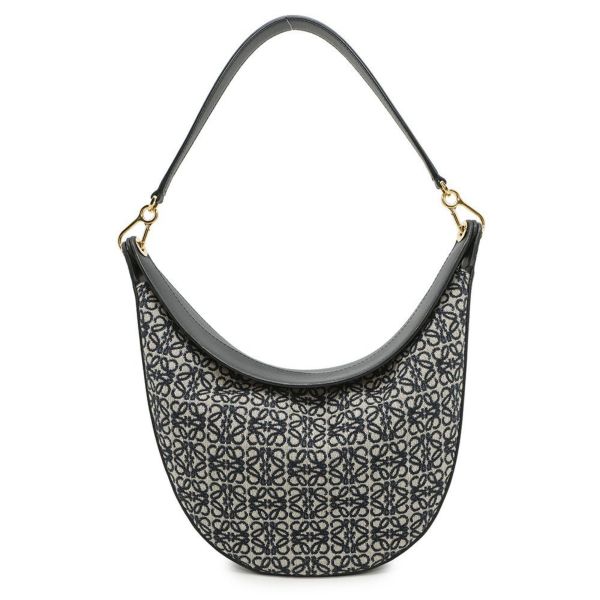 ロエベ ショルダーバッグ ルナバッグ ジャカード レザー A923PL9X01 LOEWE ワンショルダー 黒