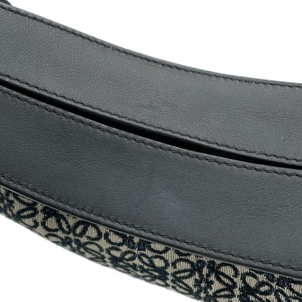 ロエベ ショルダーバッグ ルナバッグ ジャカード レザー A923PL9X01 LOEWE ワンショルダー 黒