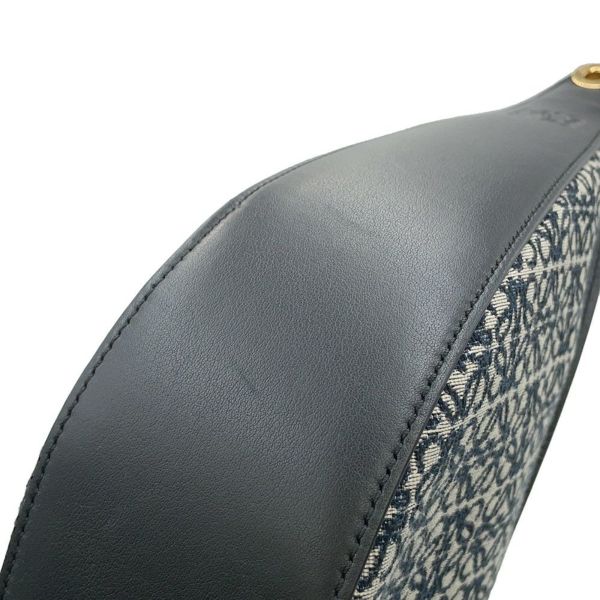 ロエベ ショルダーバッグ ルナバッグ ジャカード レザー A923PL9X01 LOEWE ワンショルダー 黒