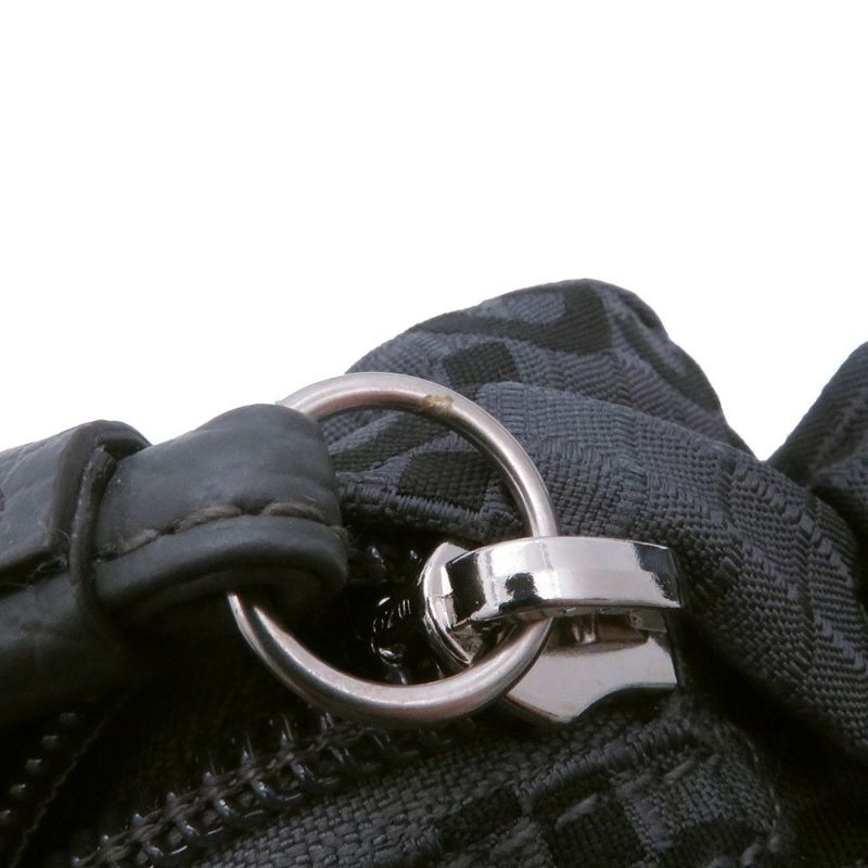 グッチ ボディバッグ エコナイロンGG/ポリエステル ベルトバッグ 767934 GUCCI ウエストバッグ 黒