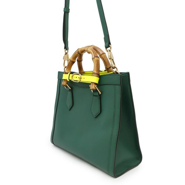 グッチ ハンドバッグ ダイアナ スモール バンブーハンドル 660195 GUCCI 2wayショルダーバッグ