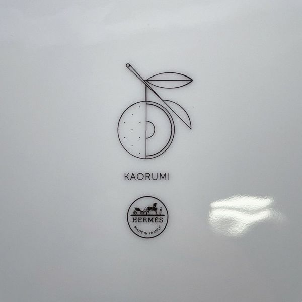 エルメス プレート カオルミ いちご デザート プレート 陶器 HERMES