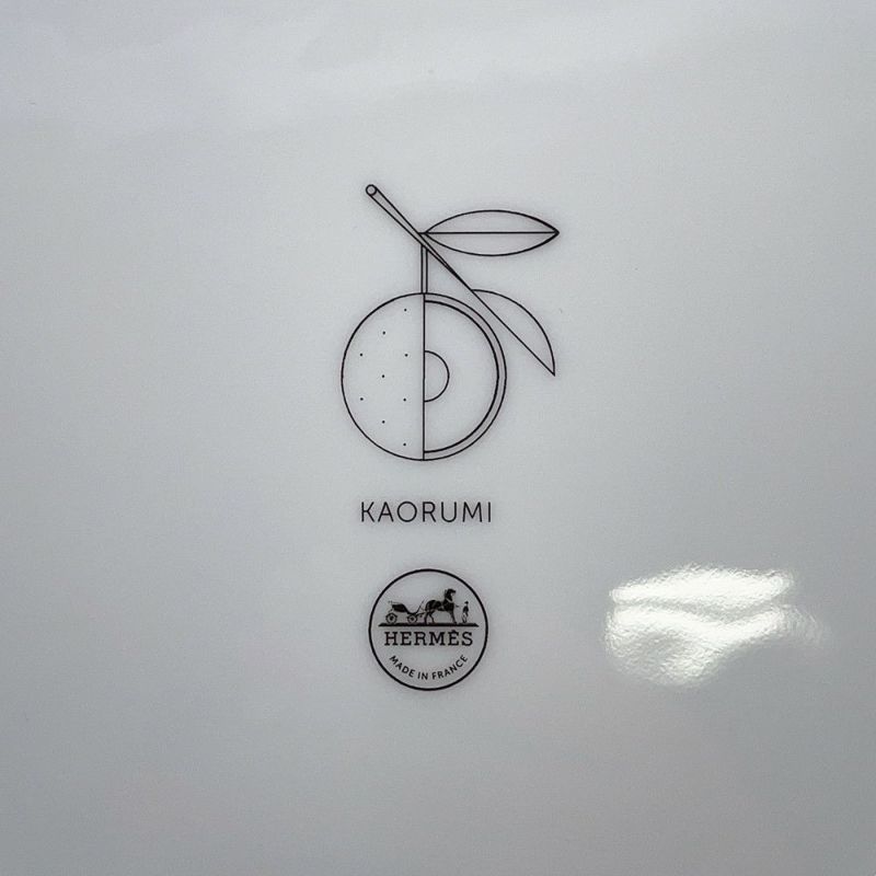 エルメス プレート カオルミ いちご デザート プレート 陶器 HERMES 食器