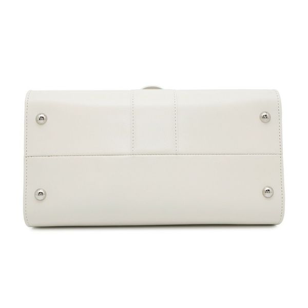 デルヴォー ハンドバッグ ブリヨン ルーモア MM ボックスカーフ AA0480BFF010DCM Delvaux 2way 白