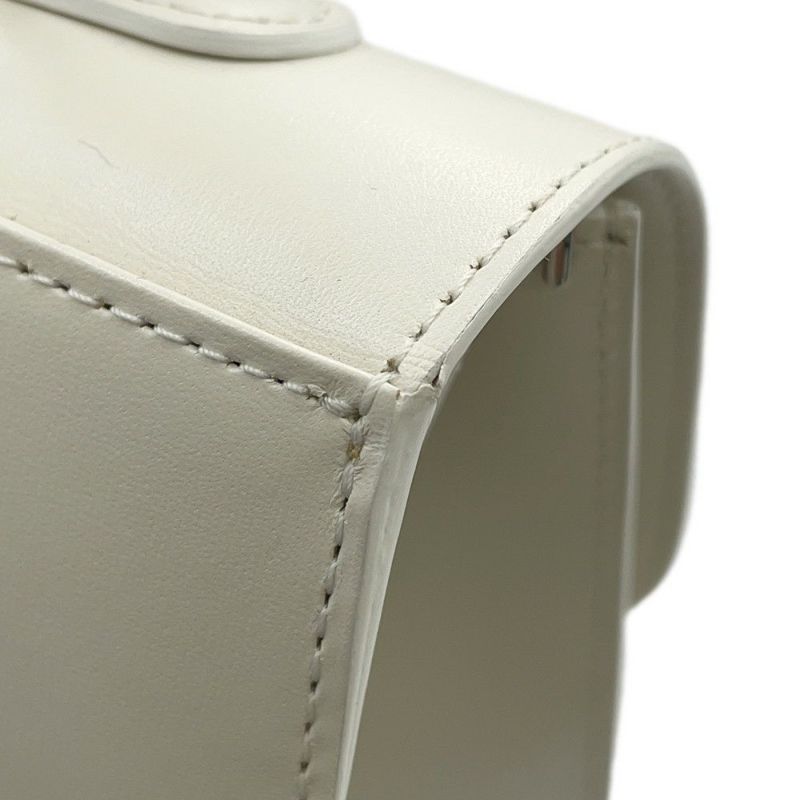 デルヴォー ハンドバッグ ブリヨン ルーモア MM ボックスカーフ AA0480BFF010DCM Delvaux 2way 白