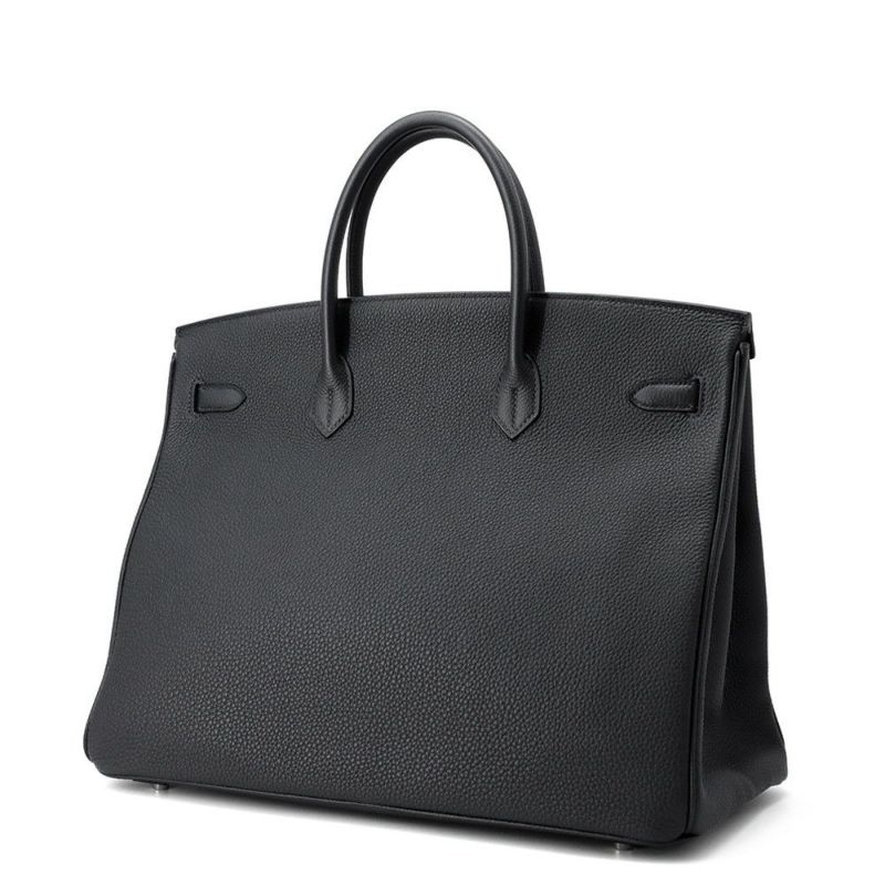 エルメス バーキン40 キャバン/シルバー金具 トゴ U刻印 HERMES Birkin ハンドバッグ