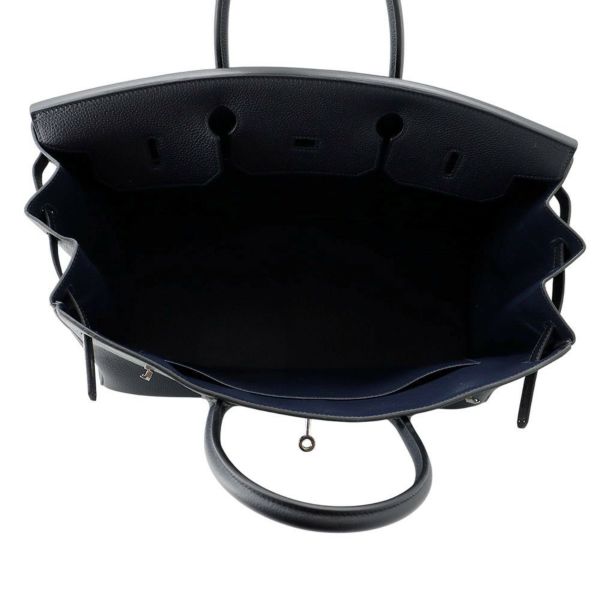 エルメス バーキン40 キャバン/シルバー金具 トゴ U刻印 HERMES Birkin ハンドバッグ