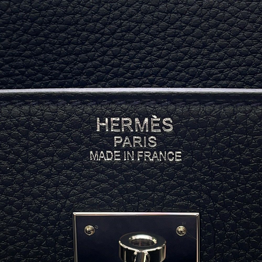 エルメス バーキン40 キャバン/シルバー金具 トゴ U刻印 HERMES Birkin ハンドバッグ