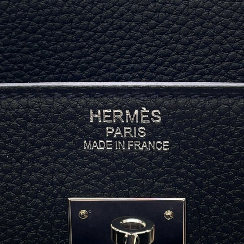 エルメス バーキン40 キャバン/シルバー金具 トゴ U刻印 HERMES Birkin ハンドバッグ