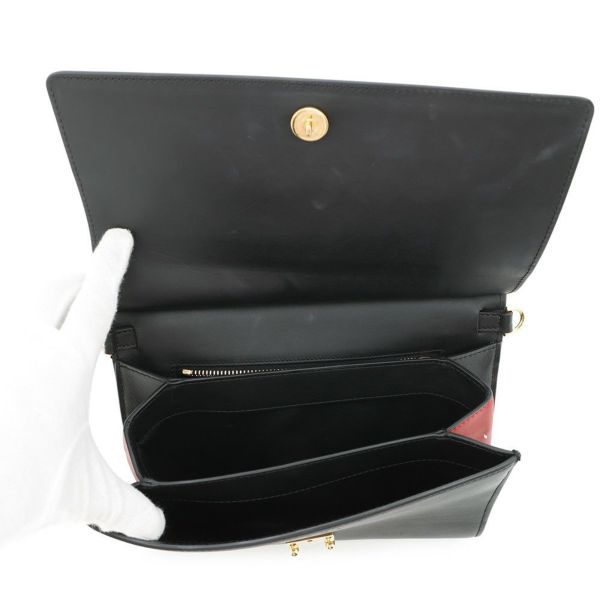 マルニ ショルダーバッグ トランクバッグ レザー MARNI 黒