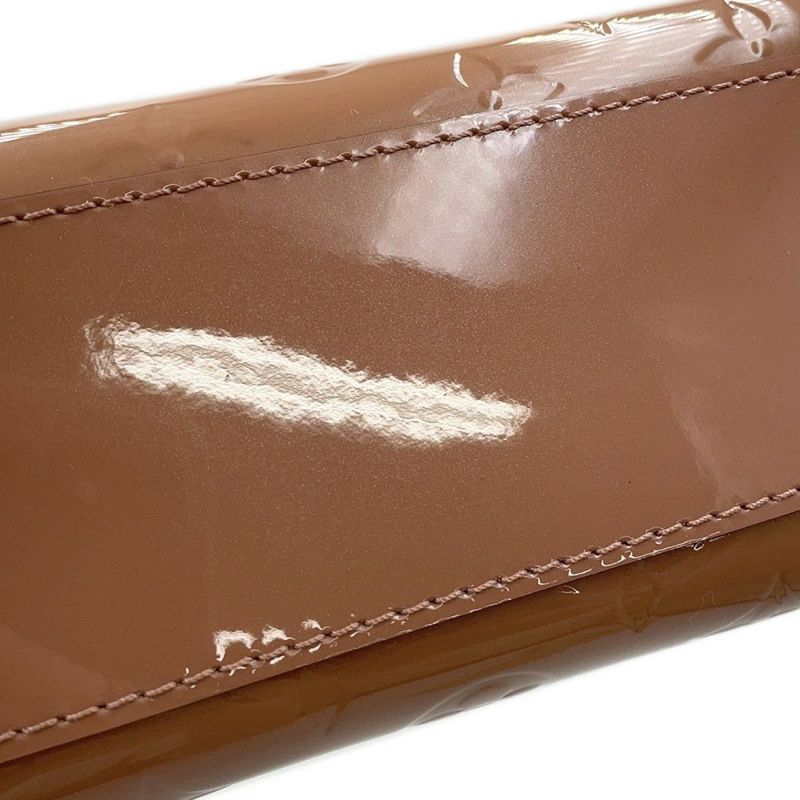 ルイヴィトン トートバッグ モノグラム・ヴェルニ カタリーナ M90015 LOUIS VUITTON ピンクベージュ