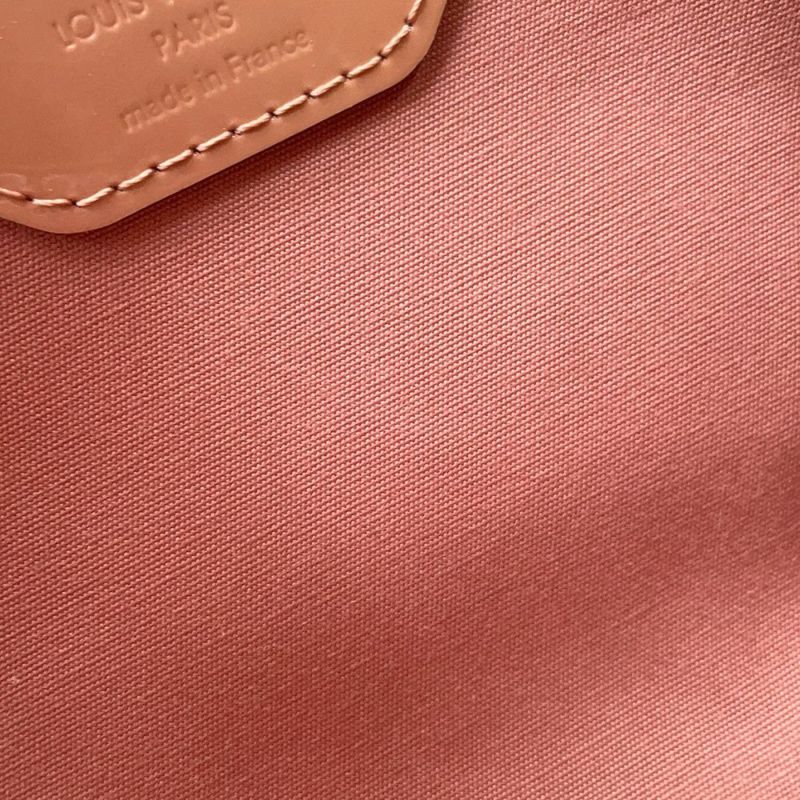 ルイヴィトン トートバッグ モノグラム・ヴェルニ カタリーナ M90015 LOUIS VUITTON ピンクベージュ