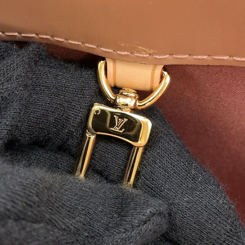 ルイヴィトン トートバッグ モノグラム・ヴェルニ カタリーナ M90015 LOUIS VUITTON ピンクベージュ