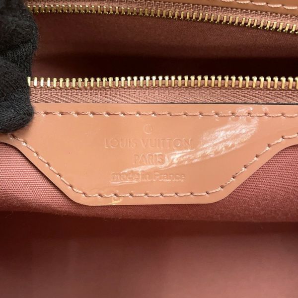 ルイヴィトン トートバッグ モノグラム・ヴェルニ カタリーナ M90015 LOUIS VUITTON ピンクベージュ