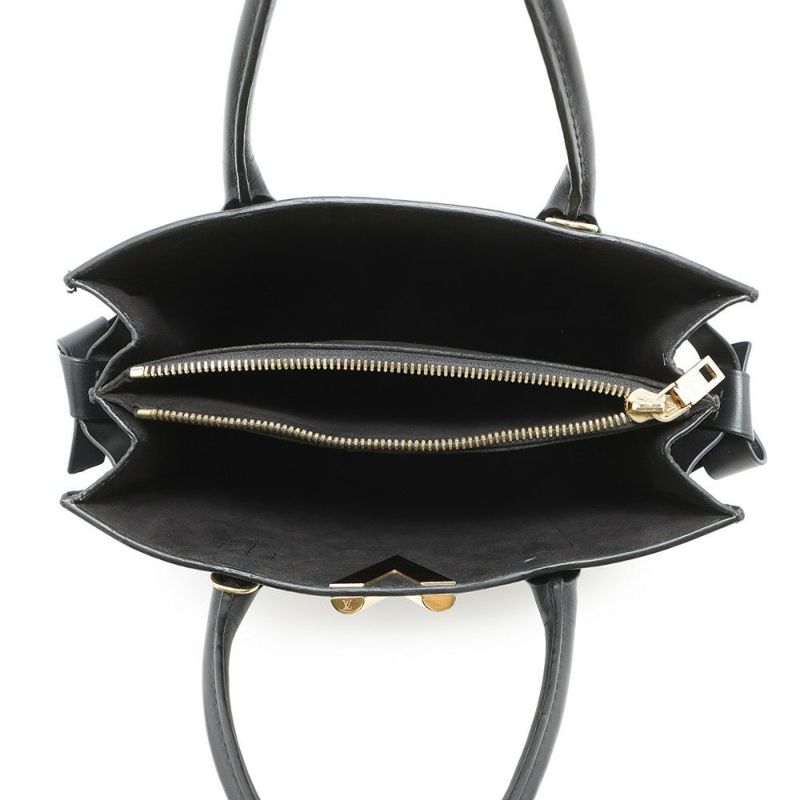 ルイヴィトン ハンドバッグ モノグラム/カーフレザー ヴェリージップトート M53648 2wayショルダーバッグ 黒 ブラック