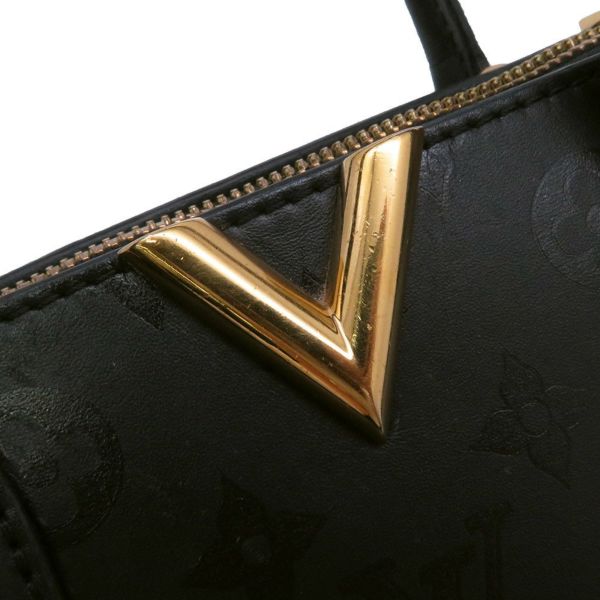 ルイヴィトン ハンドバッグ モノグラム/カーフレザー ヴェリージップトート M53648 2wayショルダーバッグ 黒 ブラック