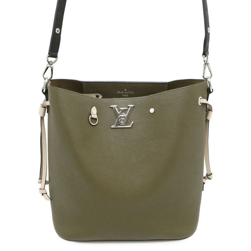 ルイヴィトン ショルダーバッグ グレインカーフレザー ロックミー・バケット M55439 2way