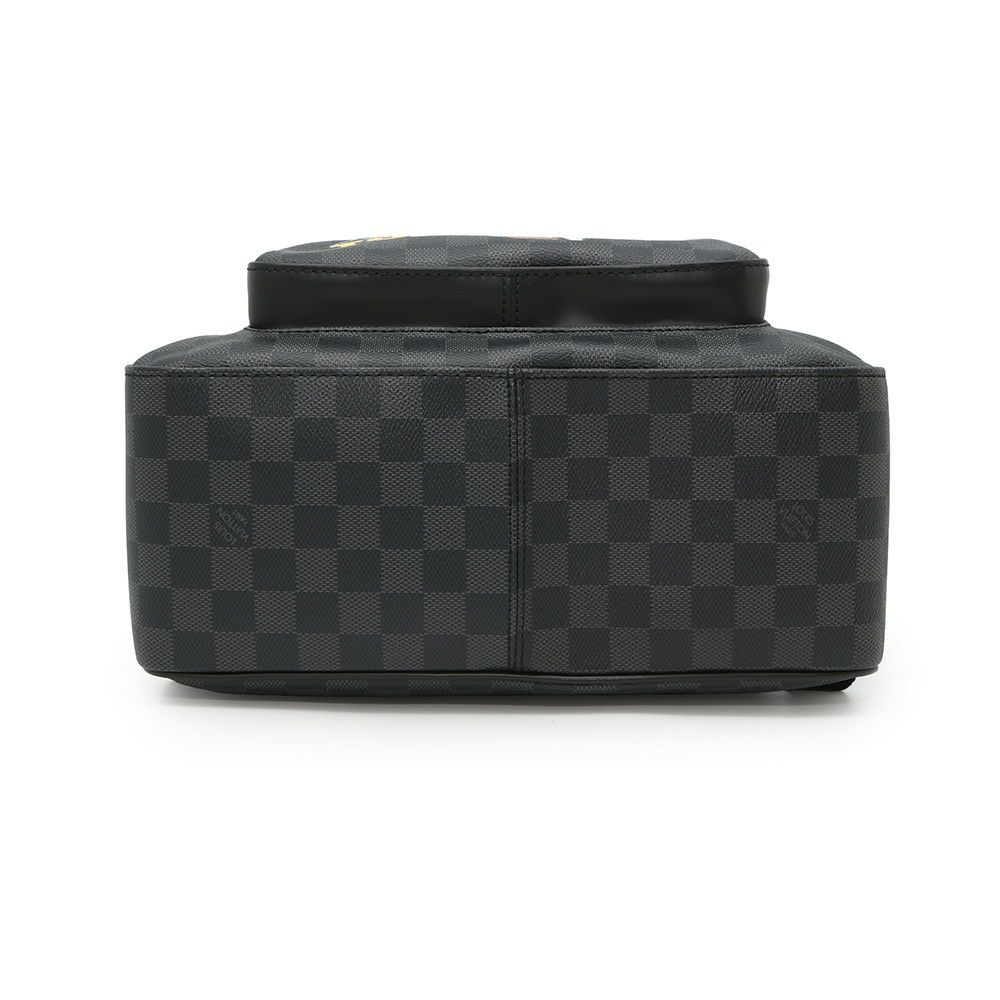 ルイヴィトン リュック ダミエ・グラフィット/マイLV ワールドツアー ジョッシュ バックパック 黒 ブラック