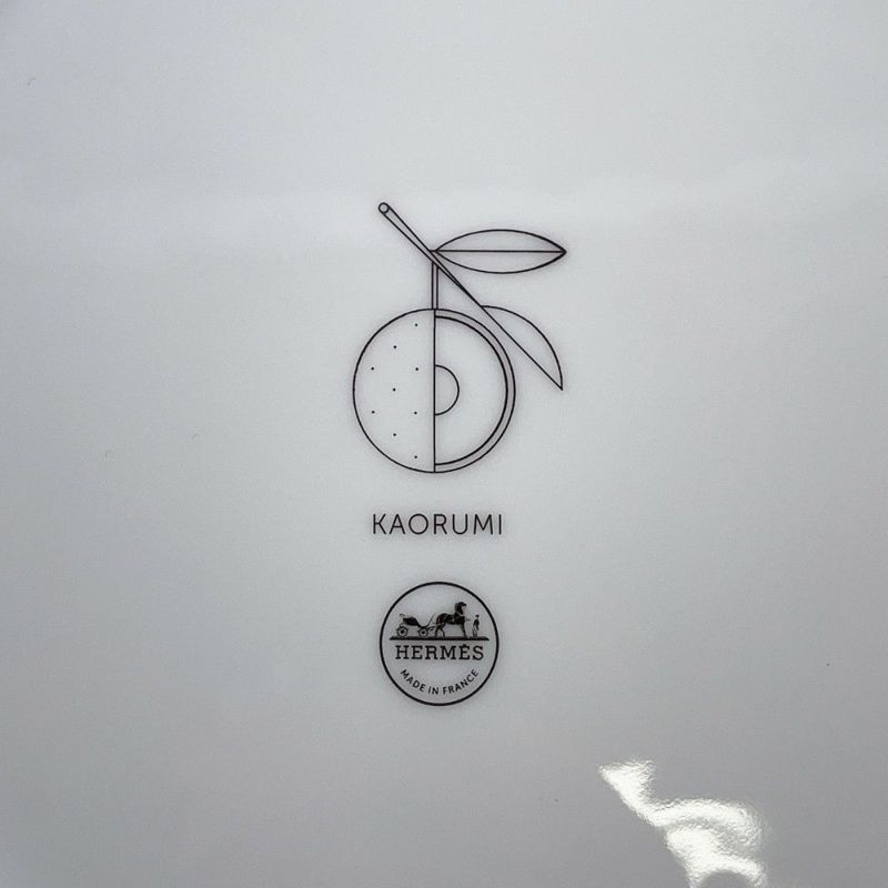 エルメス プレート カオルミ レモン デザート プレート 陶器 HERMES 食器