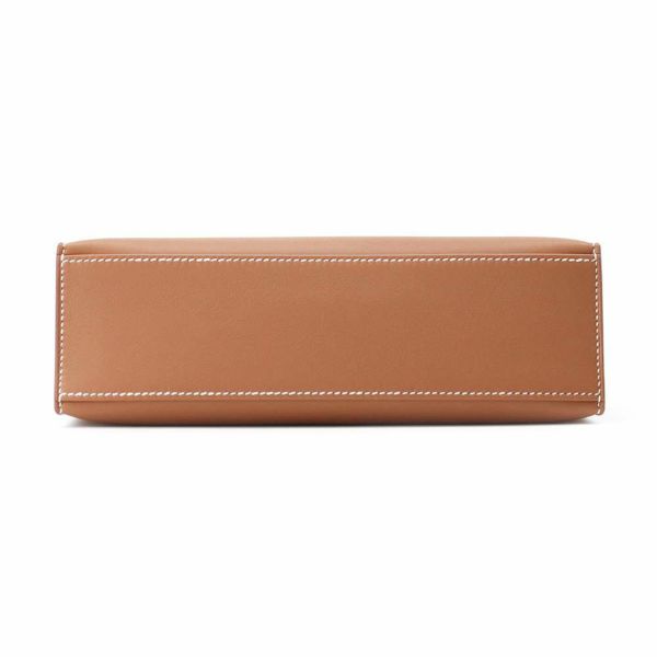 エルメス ハンドバッグ ポシェットケリー ゴールド/シルバー金具 スイフト W刻印 HERMES バッグ