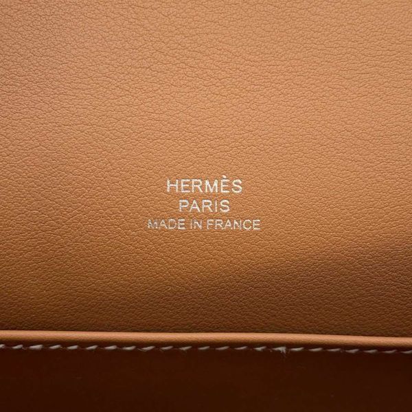 エルメス ハンドバッグ ポシェットケリー ゴールド/シルバー金具 スイフト W刻印 HERMES バッグ