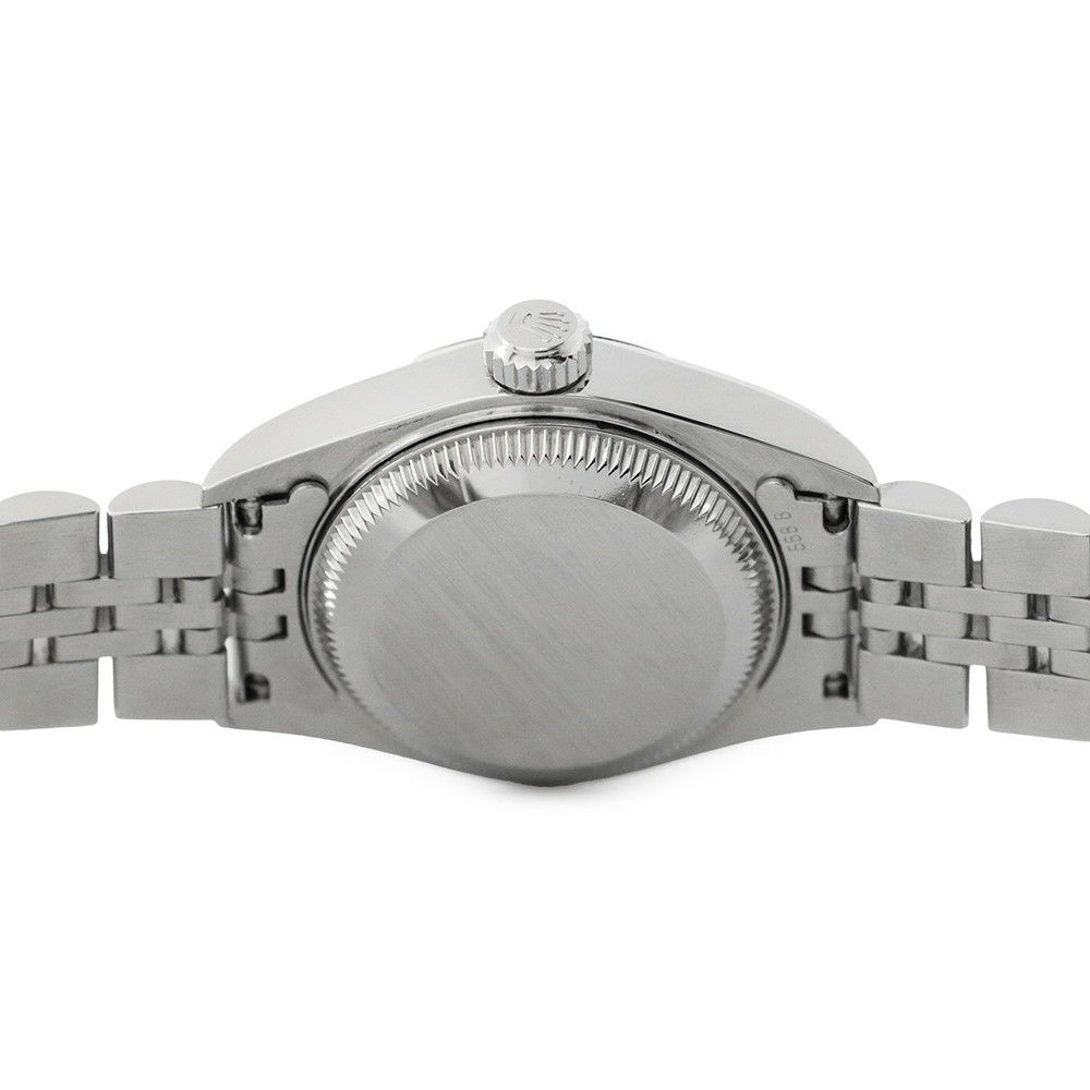 ロレックス デイトジャスト A番 SS/K18WG 79174 ROLEX 腕時計 ピンク文字盤 ローマン