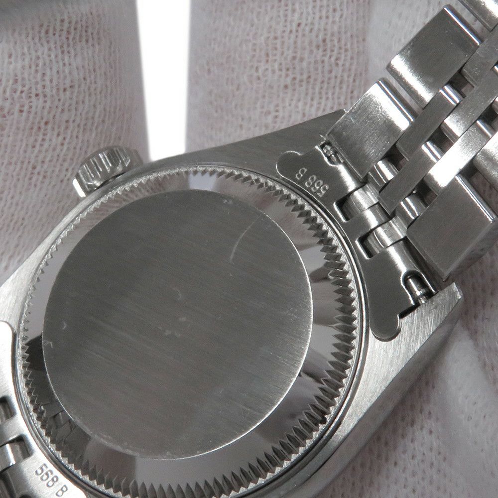 ロレックス デイトジャスト A番 SS/K18WG 79174 ROLEX 腕時計 ピンク文字盤 ローマン