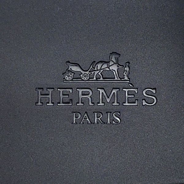 エルメス サンダル エジェリ シェーヌダンクル ラバー レディースサイズ36 HERMES 靴 黒
