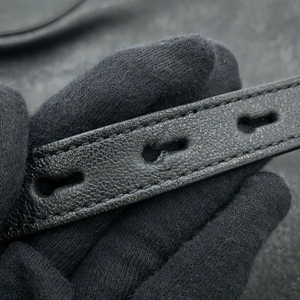 グッチ ショルダーバッグ ホースビット 1955 ドローストリング レザー 602089 GUCCI 黒