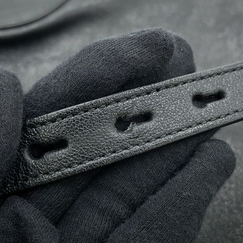 グッチ ショルダーバッグ ホースビット 1955 ドローストリング レザー 602089 GUCCI 黒