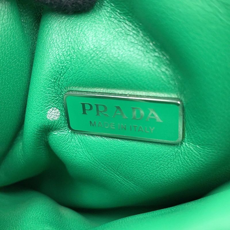 プラダ ハンドバッグ トライアングルロゴ ミニ ソフトナッパレザー 1BA359 PRADA 2way