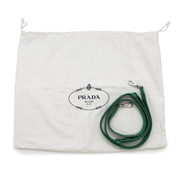 プラダ ハンドバッグ トライアングルロゴ ミニ ソフトナッパレザー 1BA359 PRADA 2way