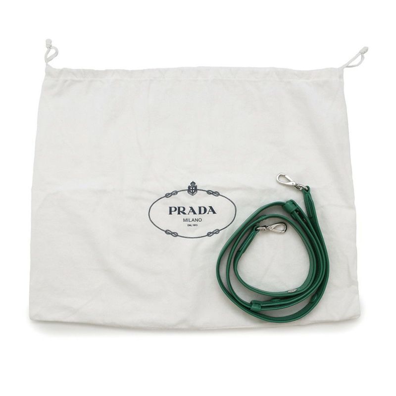 プラダ ハンドバッグ トライアングルロゴ ミニ ソフトナッパレザー 1BA359 PRADA 2way