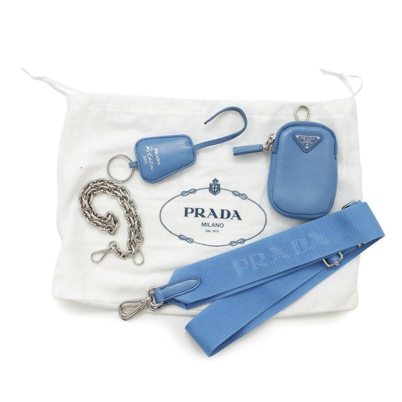 プラダ ショルダーバッグ Re-Edition 2005 レザー 1BH204 PRADA 2wayバッグ