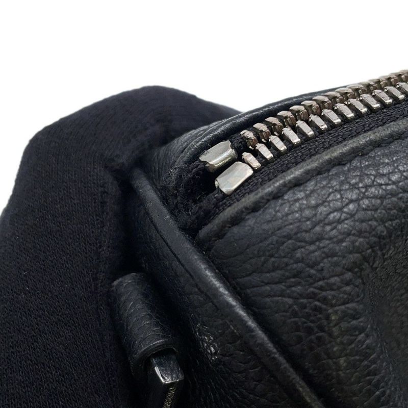 クリスチャン・ディオール ショルダーバッグ レザー ロゴ Christian Dior バッグ 黒