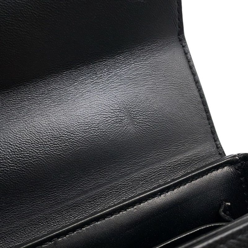 クリスチャン・ディオール ショルダーバッグ モンテーニュ30 レザー M9204SBAV_M989 Christian Dior バッグ 黒