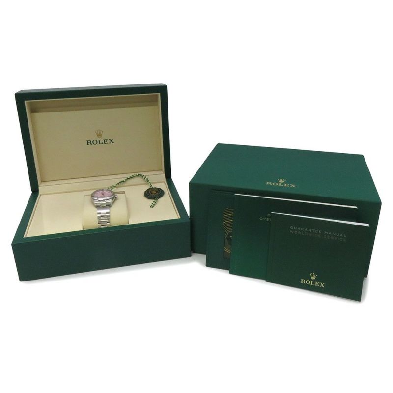 ロレックス オイスターパーペチュアル 28 276200 ROLEX 腕時計 キャンディピンク文字盤