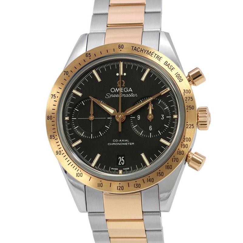 オメガ スピードマスター 57 コーアクシャル クロノグラフ 331.20.42.51.01.002 OMEGA 腕時計 黒文字盤