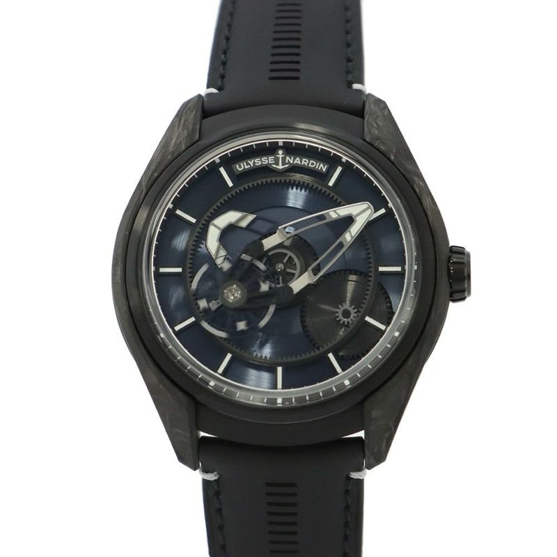 ユリスナルダン フリークX カーボン YOSHIDAスペシャルモデル 50本限定 2303-270LE-3A-YOSH/0A ネイビー文字盤